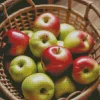 Basket Of Apples 5D Diamond Painting