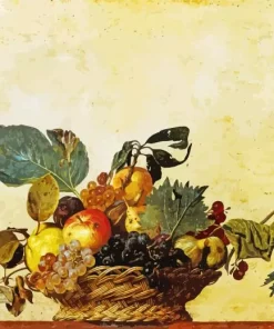 Basket Of Fruit By Caravaggio 5D Diamond Painting