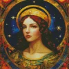 Beautiful Virgo 5D Diamond Painting