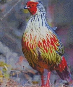 Blood Pheasant 5D Diamond Painting