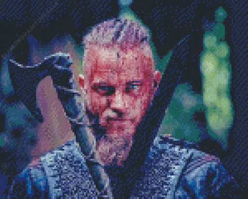 Bloody Ragnar 5D Diamond Painting