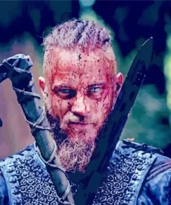 Bloody Ragnar 5D Diamond Painting