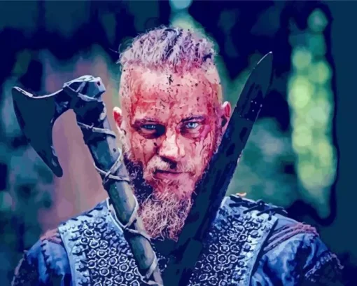 Bloody Ragnar 5D Diamond Painting