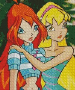 Bloom And Stella Winx Club 5D Diamond Painting