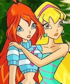 Bloom And Stella Winx Club 5D Diamond Painting