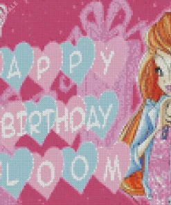 Bloom Winx Birthday 5D Diamond Painting