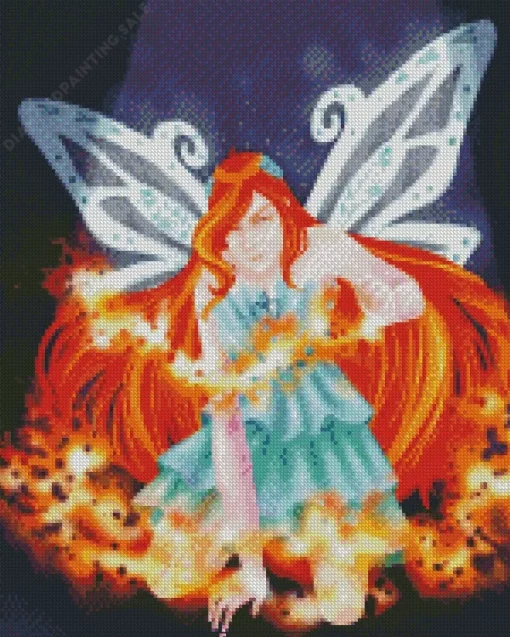 Bloom Winx Club Power 5D Diamond Painting