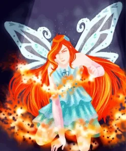 Bloom Winx Club Power 5D Diamond Painting