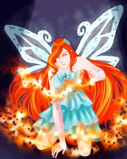 Bloom Winx Club Power 5D Diamond Painting