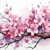 Blossom Flower Branch 5D Diamond Painting