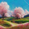 Blossom Landscape 5D Diamond Painting