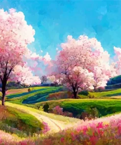 Blossom Landscape 5D Diamond Painting