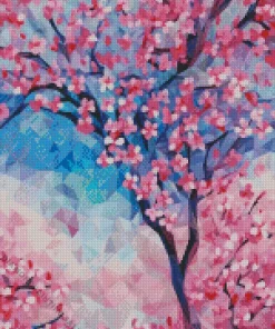 Blossom Tree Art 5D Diamond Painting