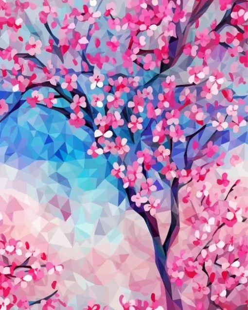 Blossom Tree Art 5D Diamond Painting