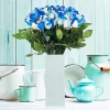 Blue And White Flowers Vase 5D Diamond Painting