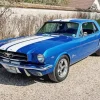 Blue And White Mustang Car 5D Diamond Painting