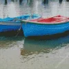 Blue Boats 5D Diamond Painting