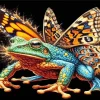 Butterfly Frog Art 5D Diamond Painting