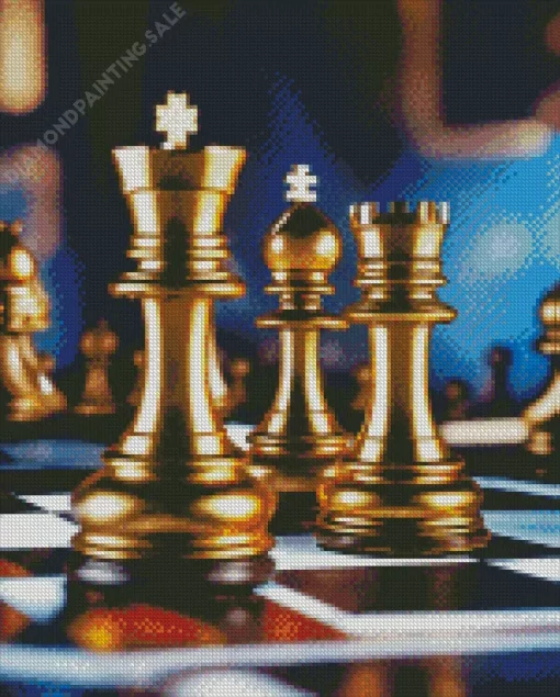 Chess Rook 5D Diamond Painting