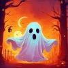 Cute Fantasy Ghost 5D Diamond Painting