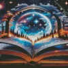 Fantasy Book 5D Diamond Painting