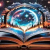 Fantasy Book 5D Diamond Painting