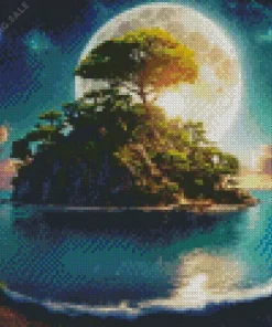 Fantasy Island 5D Diamond Painting