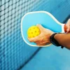 Pickleball Player Holds The Ball 5D Diamond Painting