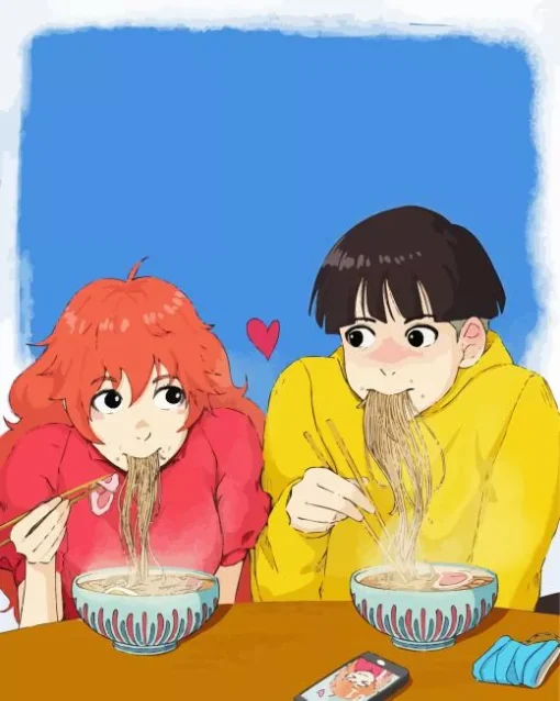 Ponyo And Sosuke 5D Diamond Painting