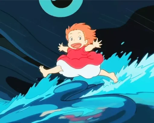 Ponyo Anime 5D Diamond Painting