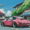 Porsche Illustration 5D Diamond Painting