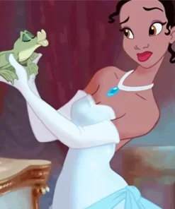 Princess Tiana And The Frog 5D Diamond Painting