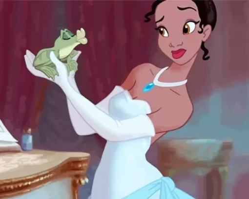 Princess Tiana And The Frog 5D Diamond Painting