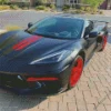 Red And Black Corvette 5D Diamond Painting