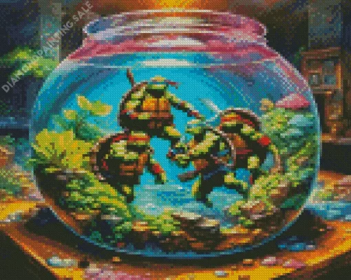 TMNT 5D Diamond Painting