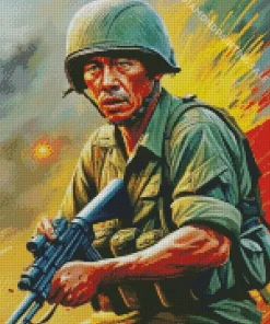 Vietnam War 5D Diamond Painting