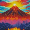 Volcano 5D Diamond Painting